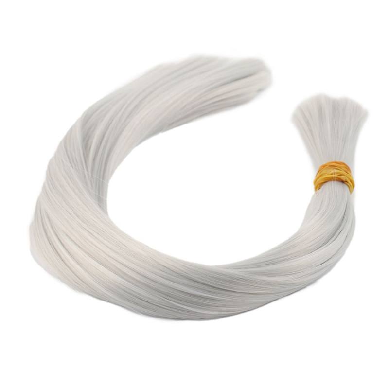 Açık Gri Renkli Sentetik Boğum Saç - 1Kg