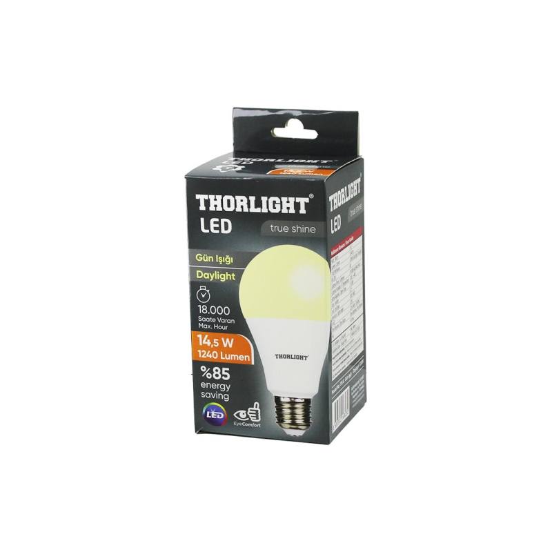 10 Adet Thorlıght A-70 12B 14.5W E27 Günışık Led Ampul