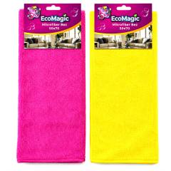 20 Adet Ecomagıc 50X70 Mikrofiber Temizlik Bez Eko