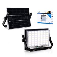 200W Güneş Enerjili Led Işık Solar Projektör - Fener Kamp - Dış Mekan 3 Farklı Led Işık 348961 Lmb