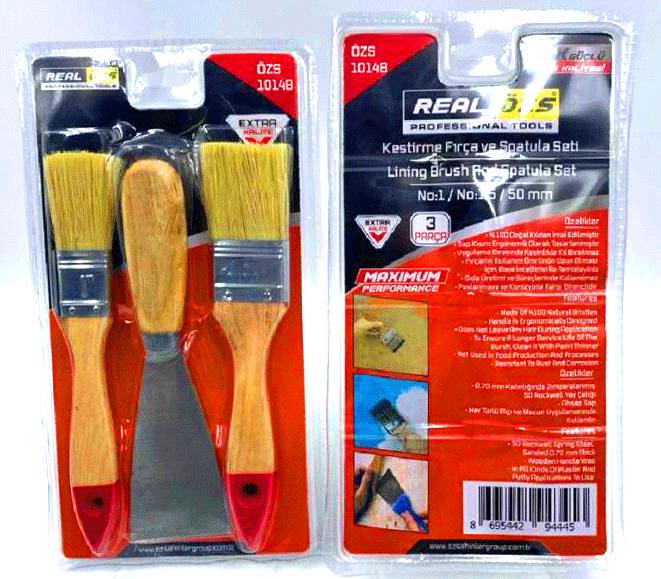 3 Parça SPATULA50MM- Kestirme FIRÇANO-1-1.5SETİ