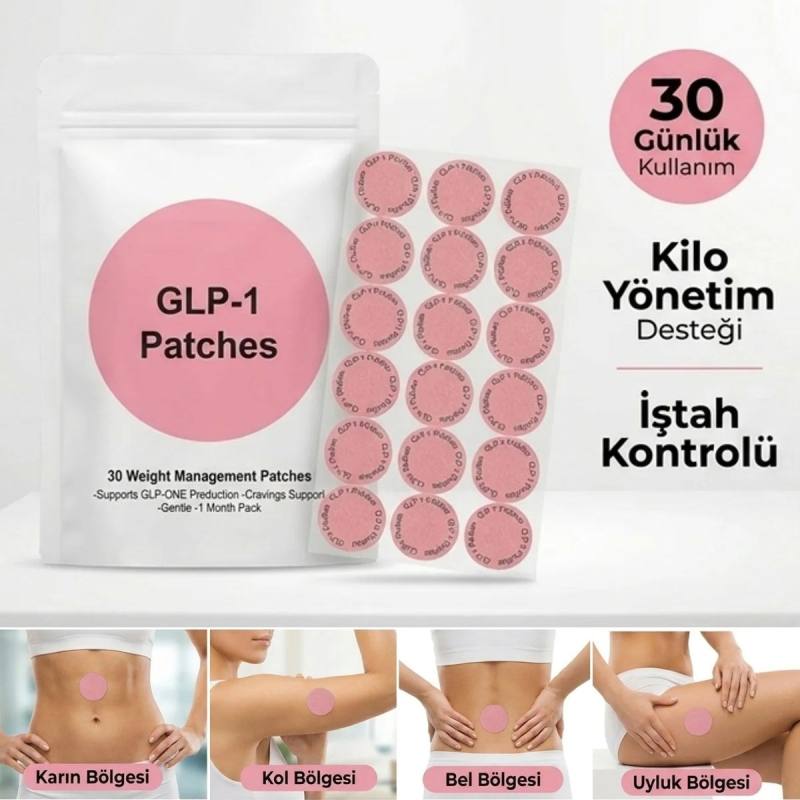 30 Adet Kilo Yönetimi Destek Bantları – İştah Kontrolü ve Günlük Wellness Desteği
