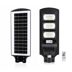 300W - 6500K Solar - Güneş Enerjili Sokak Lambası - Armatür Sensörlü Bahçe-balkon-sokak ARS-348966