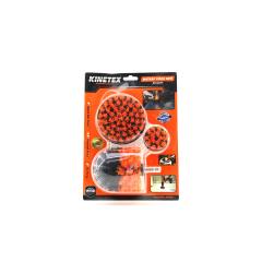 3PCS Set Matkap Fırçası 1/4 Inc - 6.3MM Büyük Düz= 4 Inc Yuvarlak= 3.5 Inc Uç Fırça= 2 Inc KTX-3375