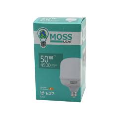 50W Torch Led Ampul Plastik E27 4500LUMEN L175° 5000 Saat Ömür IP20 185-265V Ac MS-3099