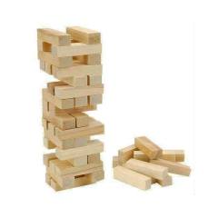 54 Parça Ahşap Denge Jenga Oyunu