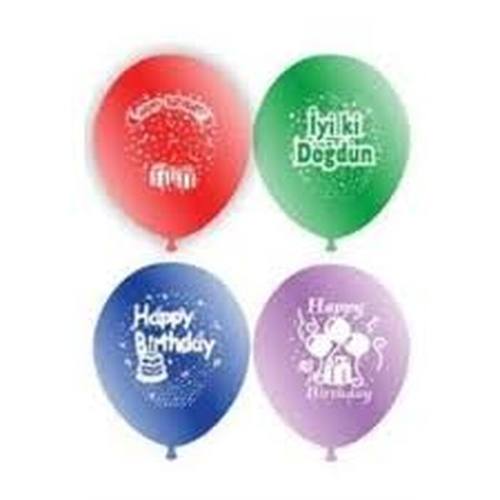 Doğum Günü İyiki Doğdun Balon 12İNC 100 Parça