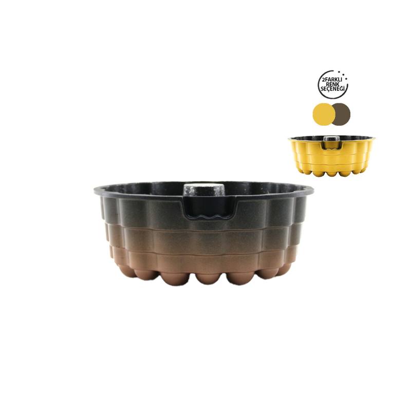 Döküm Göbekli Kek Kalıp Atom Çap: 26CM - Derinlik: 8CM