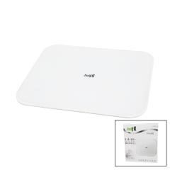 Gizli Ekran -soft Beyaz Cam Zemin Dijital Baskül Terazi 180KG Sensör -led Ekran -oda℃ TF-1070