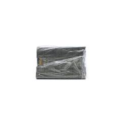 Gri Yuvarlak 35X50CM Bambu Ahşap Kirli Çamaşır Sepeti Seyyar Kapaklı Kumaş Çantalı İp Kulplu
