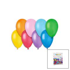 Klasik Renkli Balon 7 İnç - 19CM - 100PCS