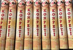 Konfeti Karnaval Metalik Renkli 30CM