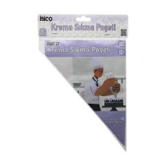 Naylon 25CM 50PCS Krema Sıkma Poşeti Torbası