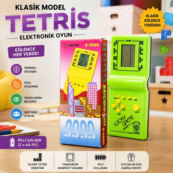 Tetris 9999IN1 Brıck Game
