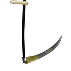 Komple Tırpan - Metal Saplı 6 Parça Set - Ahşap Elcik 85 cm