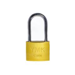 YMK Eko Sarı Boyalı Uzun Kancalı Asma Kilit 32mm