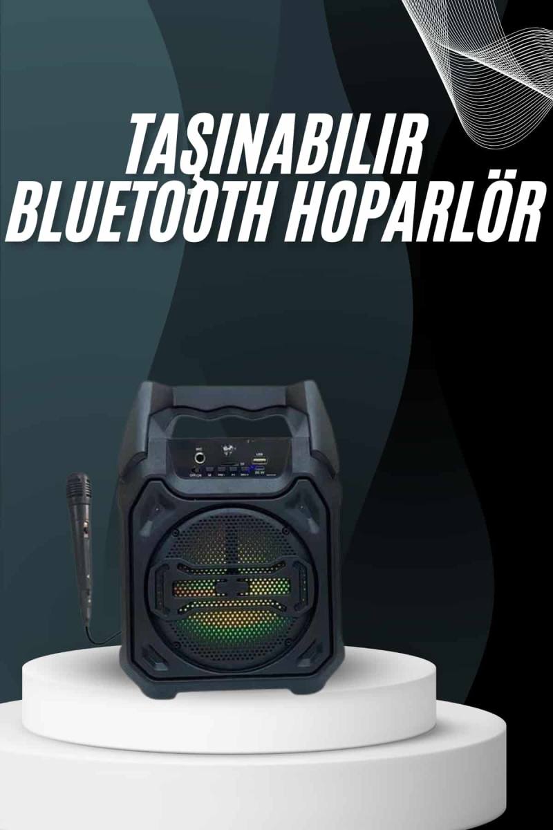 Yeni Nesil Bluetooth Hoparlör USB TF Kart Girişli Çoklu Bağlantı