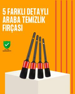 Araba Temizliği İçin 5 Parça Fırça Takımı