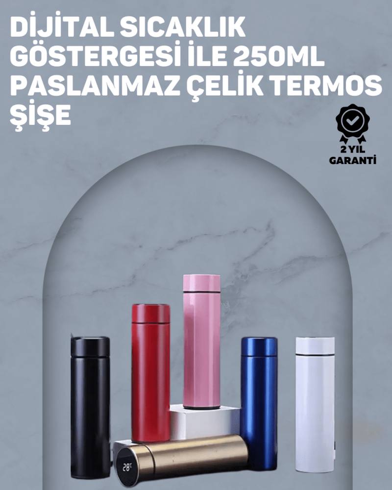 12 Saat Sıcak, 24 Saat Soğuk Tutabilen Paslanmaz Termos