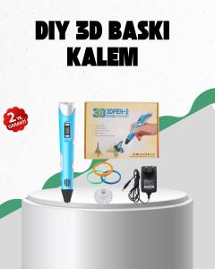 Profesyonel ve Hobi İçin 3D Modelleme Kalemi