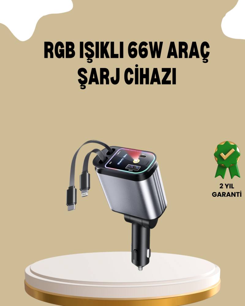 Renault, Peugeot, Citroen, Fiat Araçlar için Hızlı Şarjlı Araç Çakmaklık Adaptörü