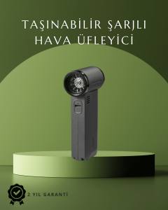Araç İçi ve Ev İçin Güçlü Hava Üfleyici Toz Temizleme Makinesi