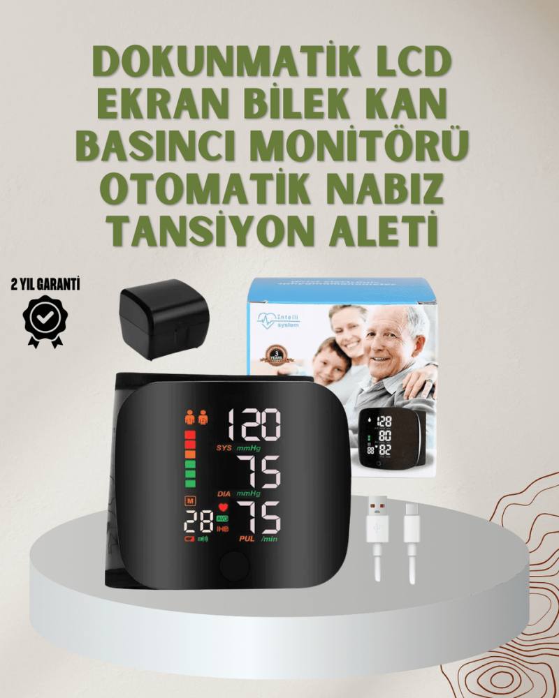Çift Kullanıcı Hafızalı Tansiyon Ölçer