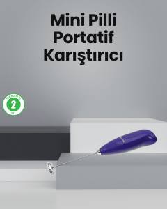 Mutfak İçin Mini El Mikseri – Kahve, Süt, Krema ve Sos Karıştırıcı