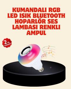 Bluetooth Bağlantılı RGB LED Ampul – Şık ve Fonksiyonel