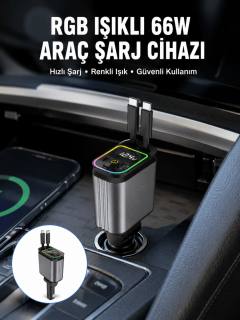 Toyota, Honda, Nissan, Hyundai Araçlar için Çoklu Port Araç Şarj Cihazı Yeni Nesil