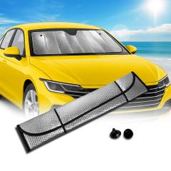 Araç Ön Cam Güneş Koruma Isı Önleyici Katlanabilir Model Fiat Egea Honda Civic Ford Focus Dacia Duster