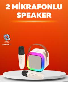 Ses Efektli Mikrofonlu Kablosuz Karaoke Sistemi