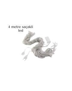 SAÇAKLI 4 METRE PERDE LED