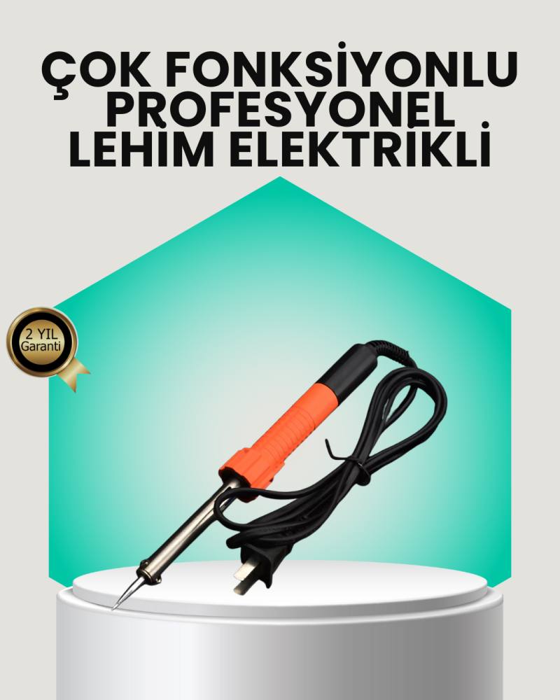 Isıya Dayanıklı Ergonomik Saplı Elektronik Lehimleme Havyası