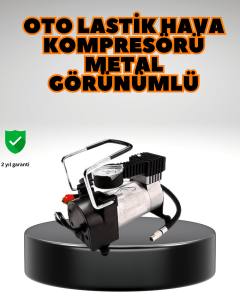 Metal Gövde Lastik Şişirme Kompresörü SUV 4x4 Uyumlu