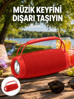 Çevreleyen Sesli RGB Destekli Kablosuz Taşınabilir Hoparlör Yeni Nesil