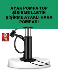 Çok Amaçlı Ayak Pompası Dayanıklı Pratik Hava Pompası