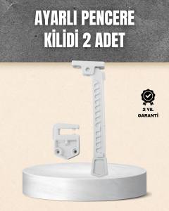 Kolay Montajlı Pencere Açılma Sınırlayıcı 2’li Set