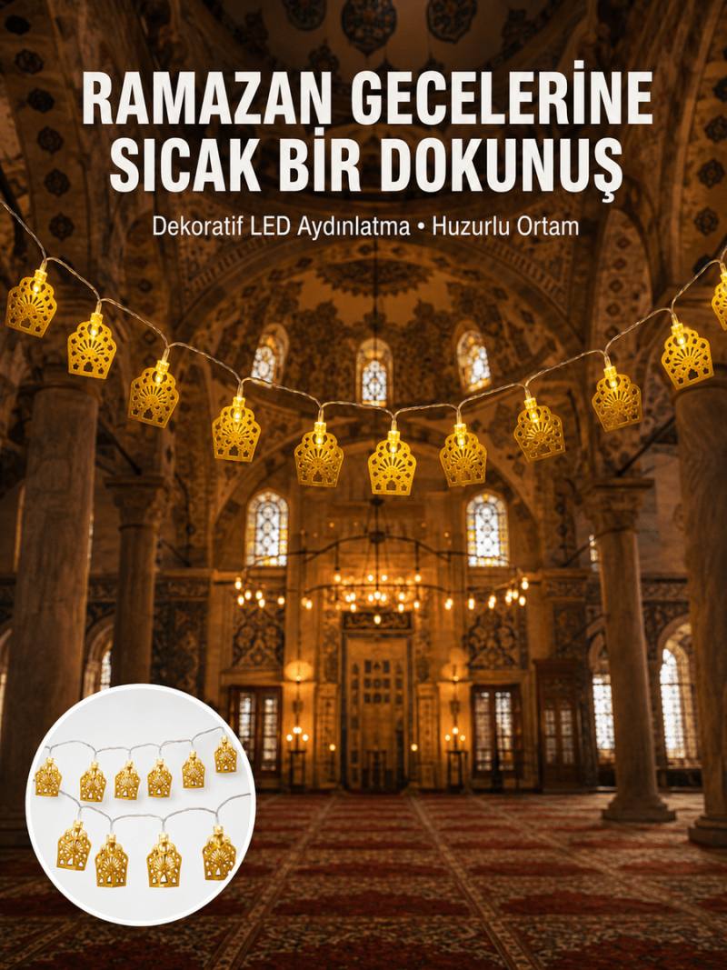 CAMİ RAMAZAN LED IŞIK