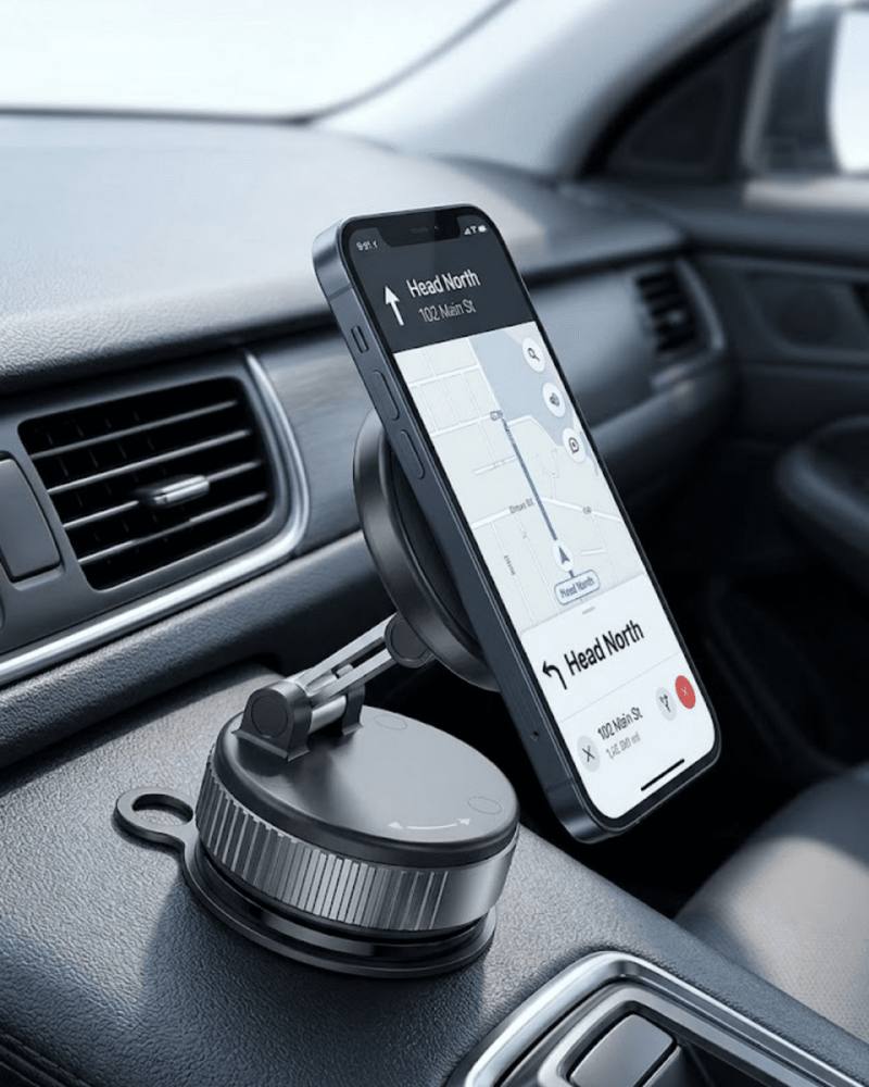 Araç İçi Manyetik Navigasyon Telefon Tutucu Güçlü Mıknatıslı Stand