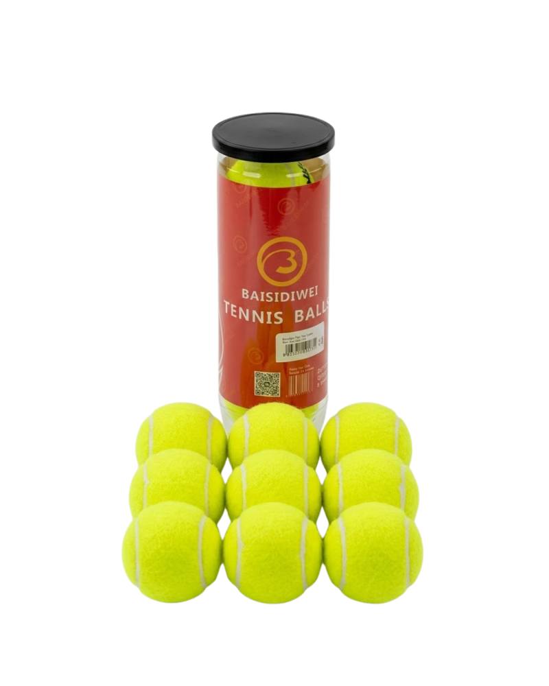 Dayanıklı Tenis Topu 9’lu Set Yüksek Performans ve Dengeli Zıplama