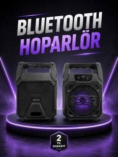 6.5 İnç Kablosuz Hoparlör Bluetooth Bağlantılı Yüksek Ses