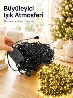 10 Metre Şerit Led Gün Işığı Led Işık Süsleme Parti Malzemesi Konsept