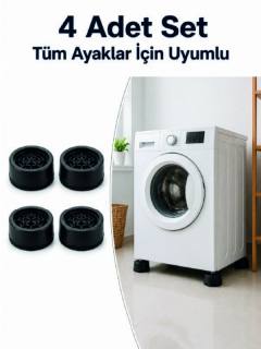 Kaymaz Tabanlı 4 Adet Makine Ayak Yükseltici