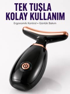 Serum Emilimini Artıran Yüz Masaj Cihazı Yeni Nesil