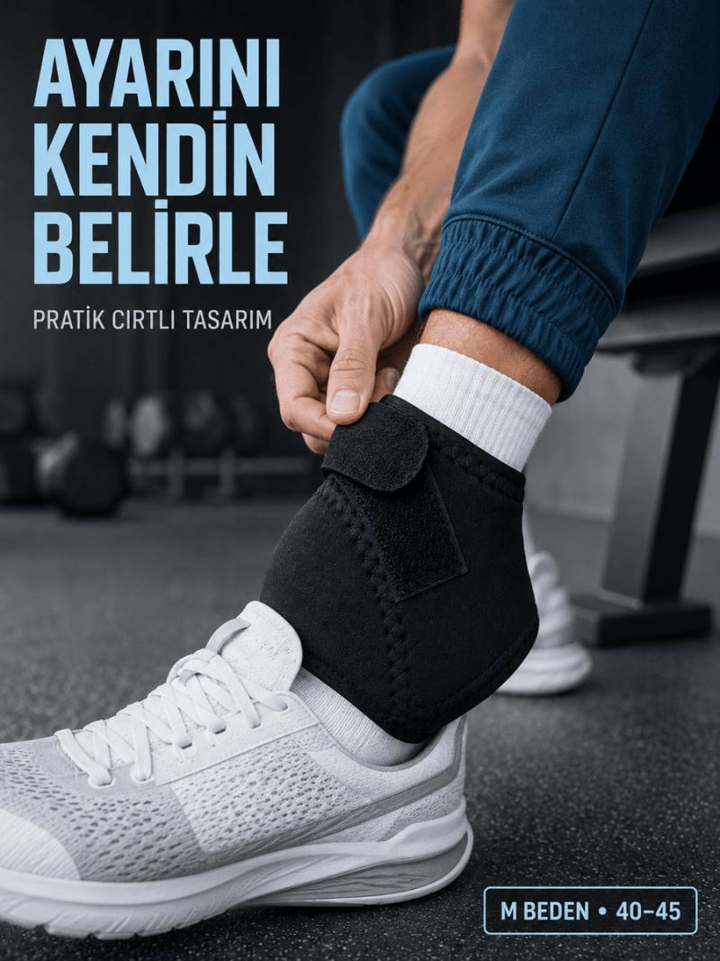 Ayarlanabilir Topuk Desteği M Beden 40-45 Numara Cırtlı Günlük Kullanım