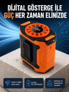 Taşınabilir Çok Fonksiyonlu Soğutma Fanı
