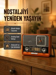 Vintage Radyo – Nostaljik Tasarım ve Modern Teknoloji Bir Arada
