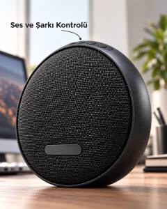 Tuş Kontrollü Bluetooth Hoparlör Dahili Batarya ve Çoklu Müzik Oynatma Seçenekleri