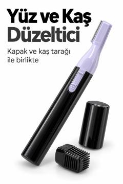 Rd318 Siyah Erkek Sakal Bıyık Kaş Düzeltici